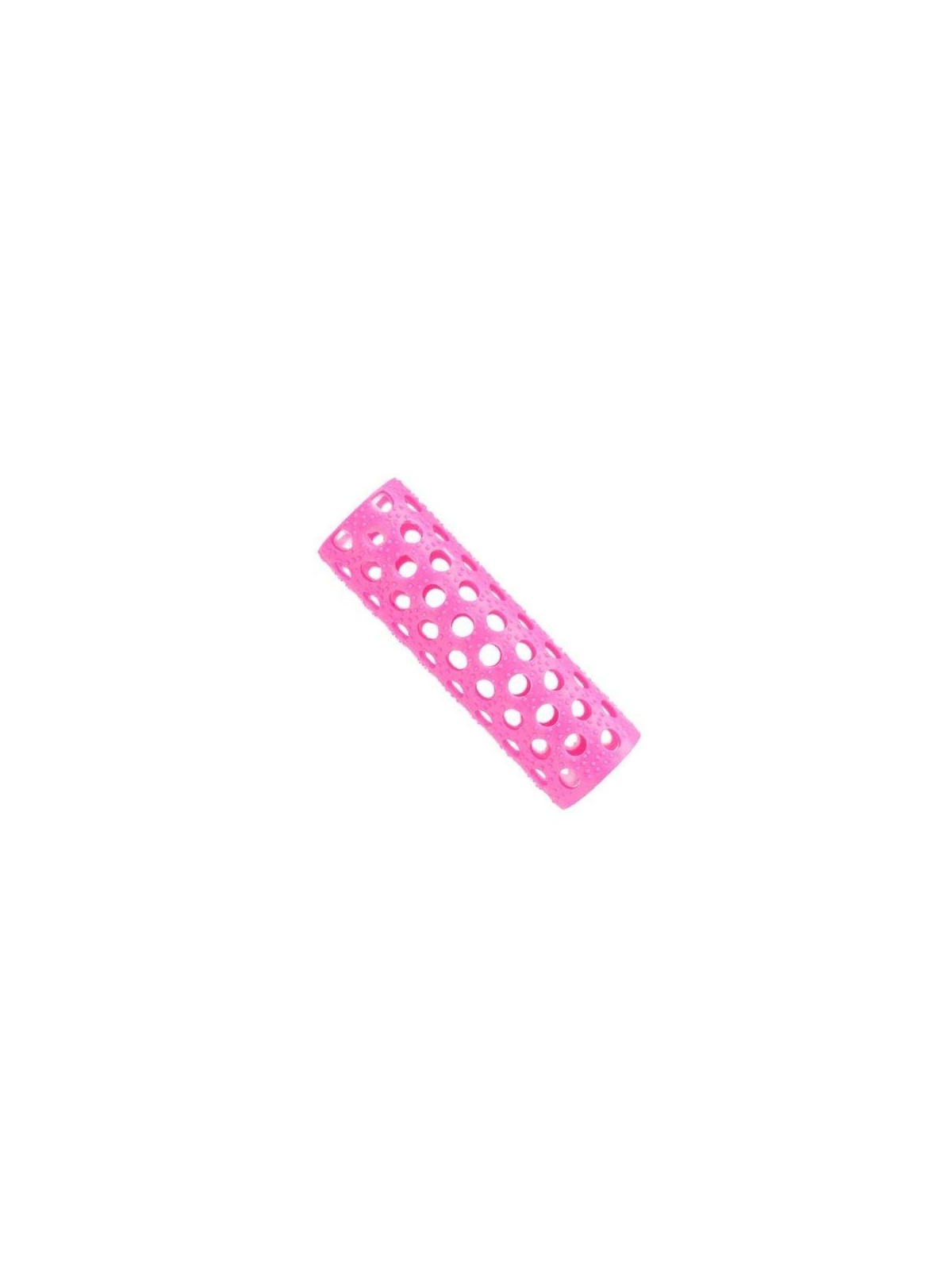 Bucles rosa translucido 17mm Eurostil