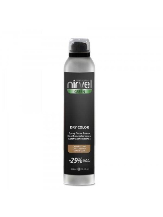 Dry color spray cubre raíces castaño claro Nirvel