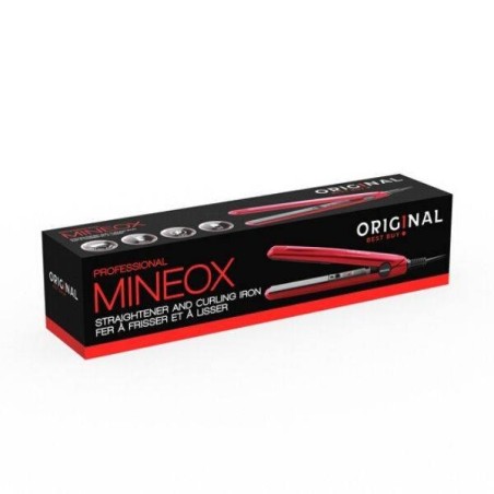 Mineox mini plancha 30 w. rojo brillante original best buy