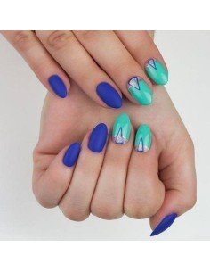 Esmalte Semilac 522 Semibeats by Margaret Light Aquamarine 7 ml. 2
