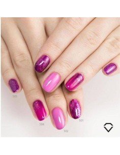 Esmalte Semilac 501 Amazing Amethyst 7 ml. 2