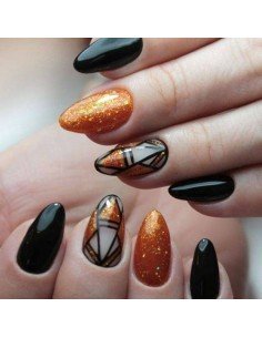 Esmalte Semilac 031 Black Diamond 7 ml. 2