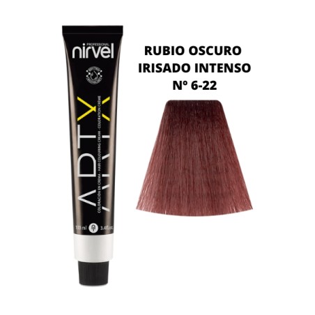 Tinte Nirvel artX rubio oscuro irisado intenso nº 6-22