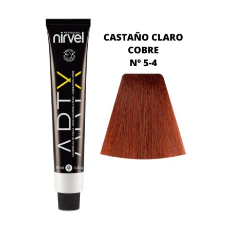 Tinte Nirvel artX castaño claro cobre nº 5-4