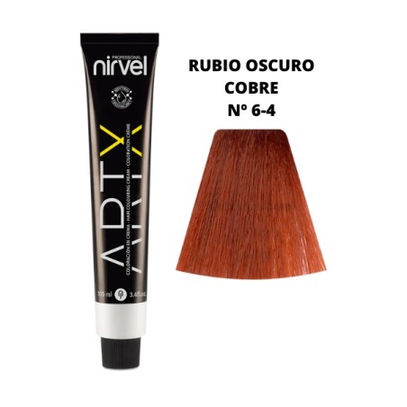 Tinte Nirvel artX rubio oscuro cobre nº 6-4