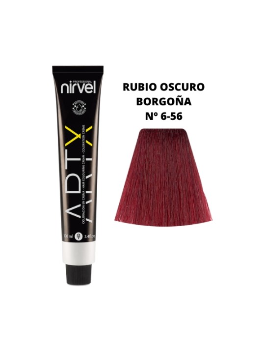Tinte Nirvel artX rubio oscuro borgoña nº 6-56