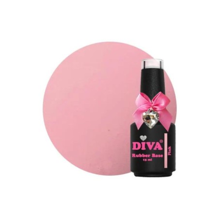 Rubber Base Pink 15 ml. Diva