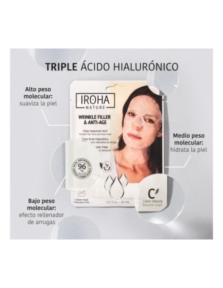 Velo Facial Triple Ácido Hialurónico 30 ml.