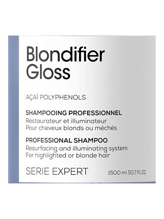 Champú Blondifier Gloss Serie Expert 1500 ml. L'Oréal