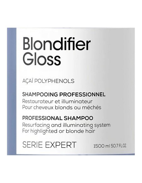 Champú Blondifier Gloss Serie Expert 1500 ml. L'Oréal