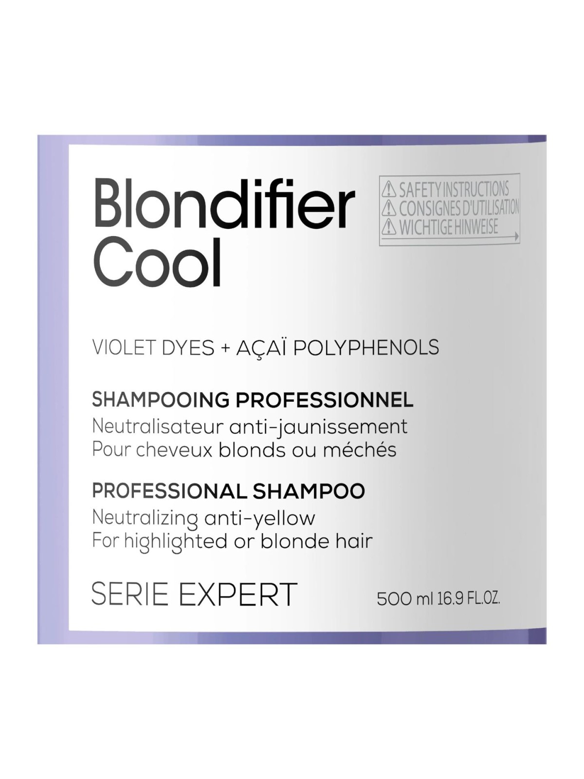 Champú Blondifier Cool Serie Expert 500 ml. L'Oréal