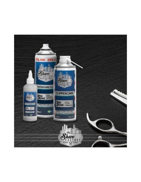 Spray Máquina ClipperCare 3 en 1 400 ml. The Shave Factory