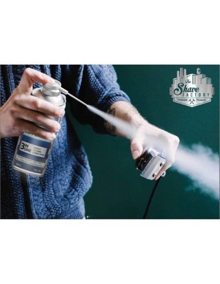 Spray Máquina ClipperCare 5 en 1 500 ml. The Shave Factory