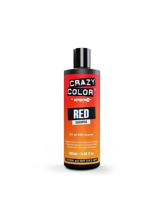 Champú Crazy Color Rojo 250 ml.