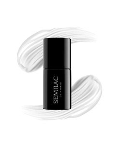 Esmalte Semilac 001 Strong White 7 ml.