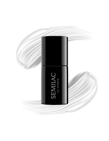 Esmalte Semilac 001 Strong White 7 ml.