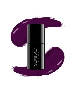 Esmalte Semilac 015 Plum 7 ml.