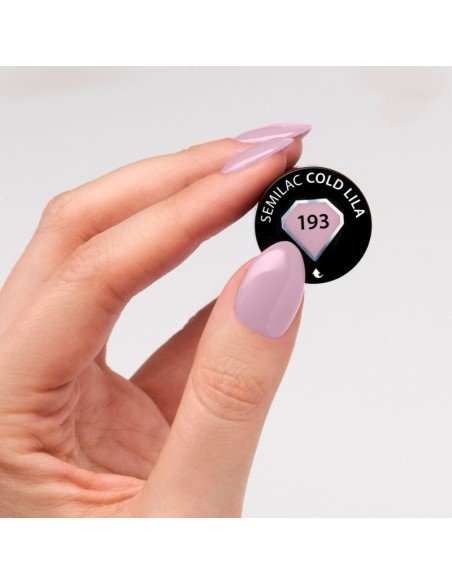 Esmalte Semilac 193 Cold Lila 7 ml.
