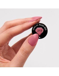Esmalte Semilac 213 Nude Red 7 ml. 2