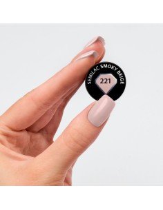 Esmalte Semilac 221 Smokey Beige 7 ml. 2