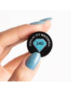 Esmalte Semilac 240 Icy Waterfall 7 ml. 2