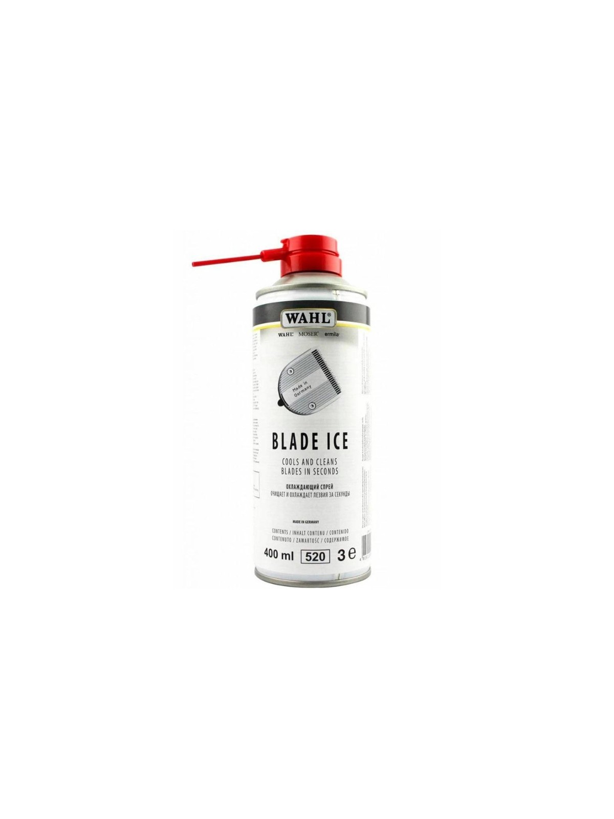 Spray Refrigerante y Lubricante Wahl 400 ml.