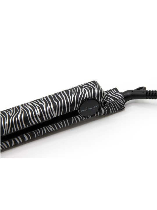 Plancha de Pelo Corioliss C-Style Zebra Silver Soft Touch