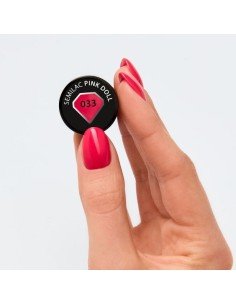 Esmalte Semilac 033 Pink Doll 7 ml. 2