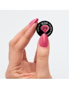 Esmalte Semilac 274 PasTells Salmon Pink 7 ml. 2
