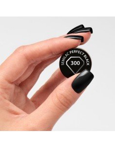 Esmalte Semilac 300 Perfect Black 7 ml. 2