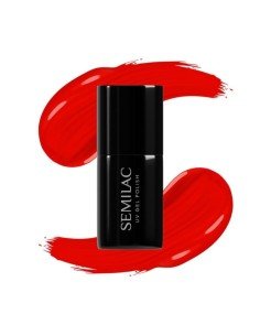 Esmalte Semilac 317 Neon Red 7 ml.