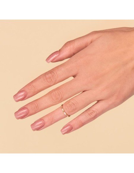 Esmalte Semilac 321 Shimmer Dust Caramel 7 ml.