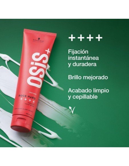 Gel Fijación Extrafuerte OSiS+ Rock Hard 150 ml. Schwarzkopf