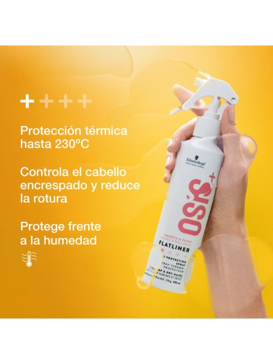 Spray Protector Térmico Osis+ Flatliner 200 ml. Schwarzkopf