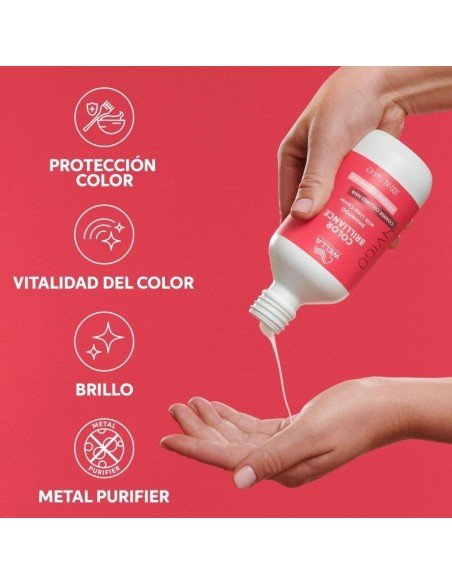 Champú Invigo Color Brilliance Cabello Grueso 300 ml. Wella