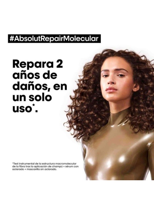 Champú Absolut Repair Molecular L'Oréal 500 ml.