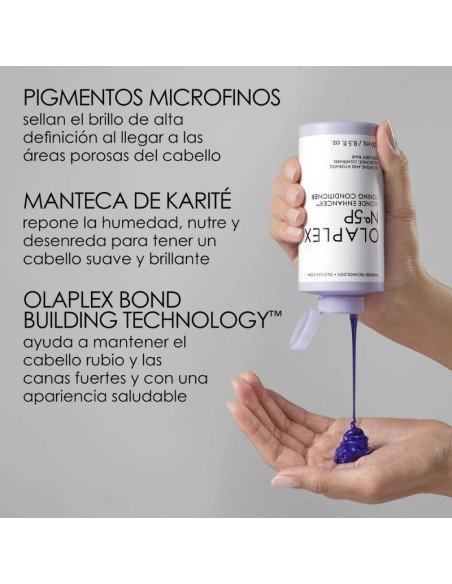 Olaplex No.5P Blonde Enhancer Toning Acondicionador 250 ml.