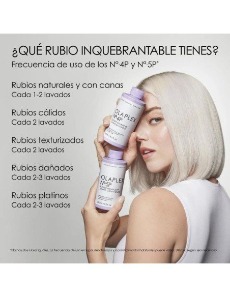 Olaplex No.5P Blonde Enhancer Toning Acondicionador 250 ml.