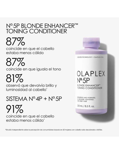 Olaplex No.5P Blonde Enhancer Toning Acondicionador 250 ml.