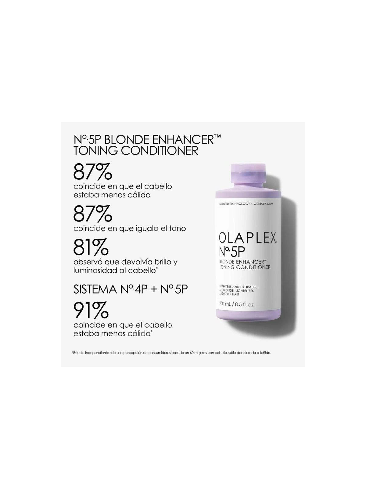 Olaplex No.5P Blonde Enhancer Toning Acondicionador 250 ml.