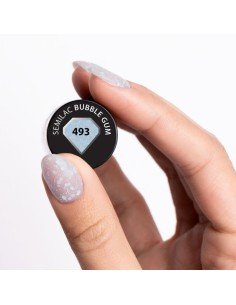 Esmalte Semilac 493 Bubble Gum 7 ml. 2