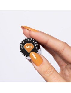 Esmalte Semilac Pastel Neons 600 Apricot Crush 7 ml. 2