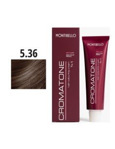 Montibello Cromatone Nº 5.36 Castaño Claro Dorado Marrón – Tinte Permanente En Crema 60 Ml
