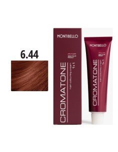 Montibello Cromatone Nº 6.44 Rubio Oscuro Cobrizo Intenso – Tinte Permanente En Crema 60 Ml