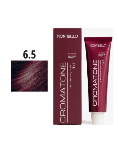 Montibello Cromatone Nº 6.5 Rubio Oscuro Caoba – Tinte Permanente En Crema 60 Ml
