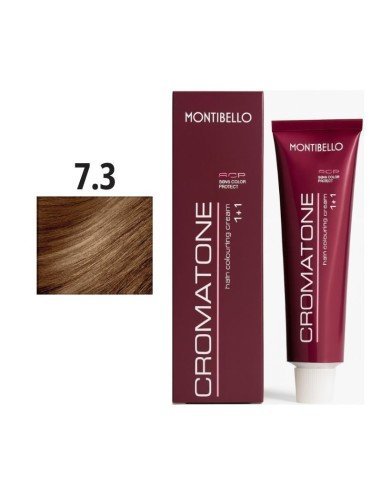Montibello Cromatone Nº 7.3 Rubio Medio Dorado – Tinte Permanente En Crema 60 Ml