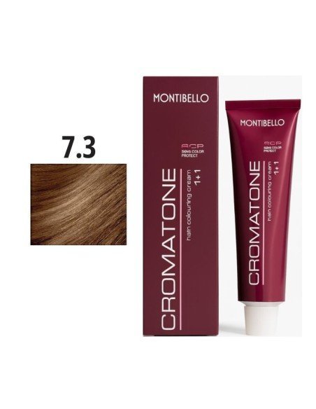 Montibello Cromatone Nº 7.3 Rubio Medio Dorado – Tinte Permanente En Crema 60 Ml