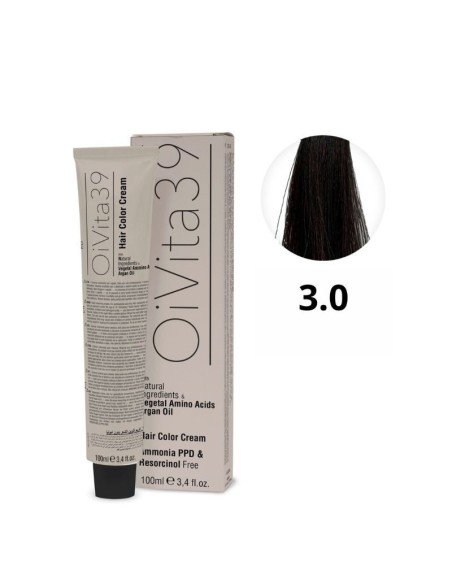 Oivita 39 Tinte Sin Amoniaco – Nº 3.0 – 100 Ml