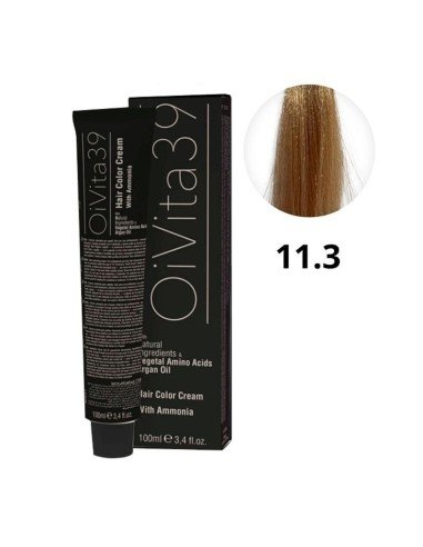 Oivita39 Nº 11.3 Rubio Ultra Platino Dorado – Tinte Profesional 100 Ml