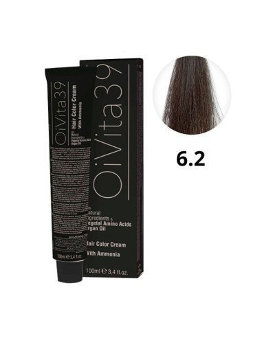 Oivita39 Nº 6.2 Rubio Oscuro Irisé – Tinte Profesional 100 Ml
